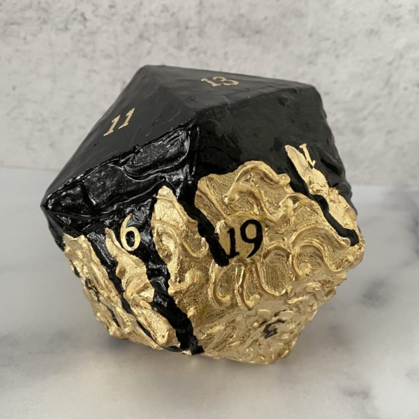 Ichor Cascade, Handmade d20 Die - Image 5