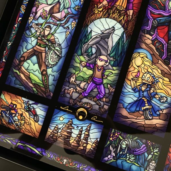 Soaring Epics Framed Acrylic Print Sample - Image 3