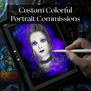Colorful Portrait Commissions